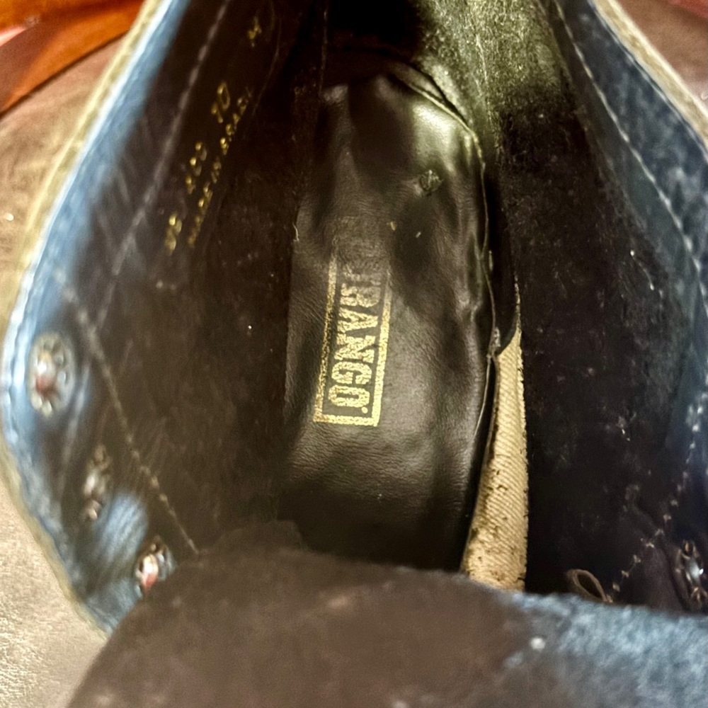 Durango Black Ankle Boots Lace Up Platform Leather Women size 10 - Picture 5 of 7